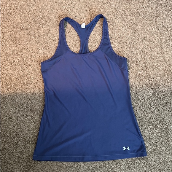 Under Armour Tops - Under Armour Navy Performance Tank